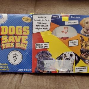 Dogs Save the Day Learn & Carry 4 Read Along Books
